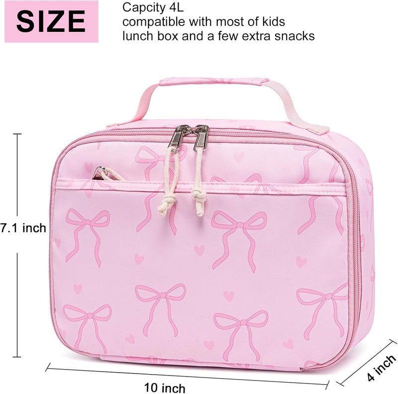 LOIDOU Lunch Box for Kids Boys Girls Insulated Lunch Bag Thermal Meal Tote Reusable Lunch Pail Bags for School Travel - Image 5