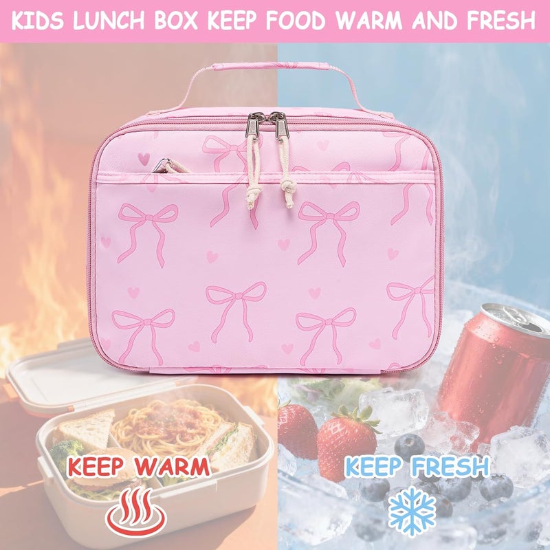 LOIDOU Lunch Box for Kids Boys Girls Insulated Lunch Bag Thermal Meal Tote Reusable Lunch Pail Bags for School Travel - Image 3