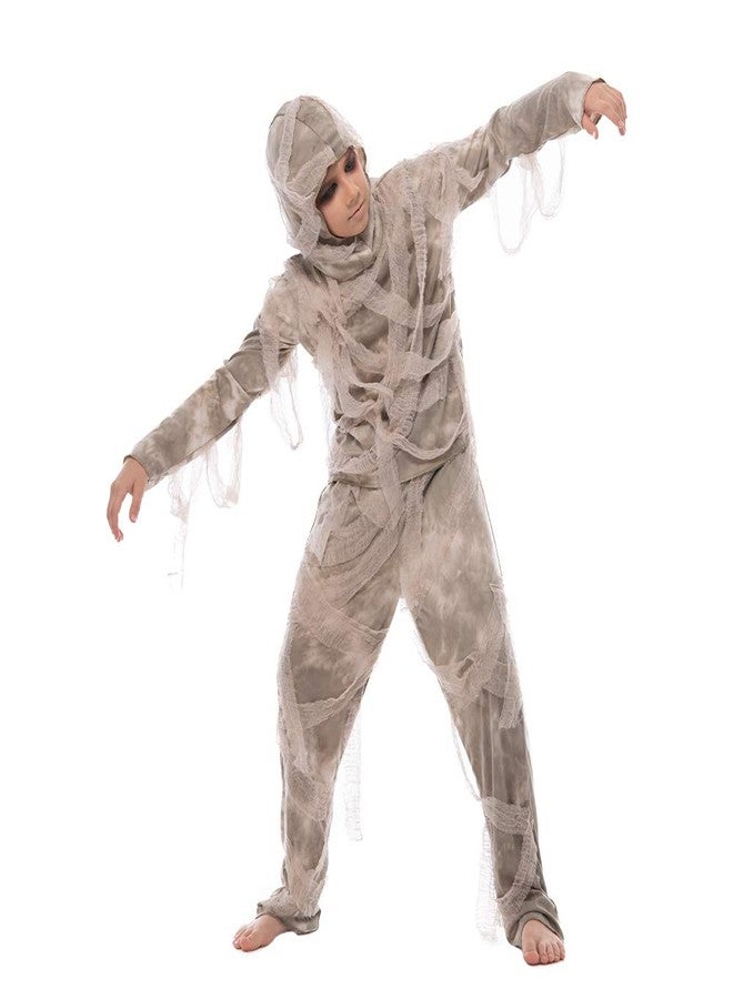 EraSpooky Halloween Mummy Costume Child Horror Fancy Dress Kids Egypt Costume - Image 3