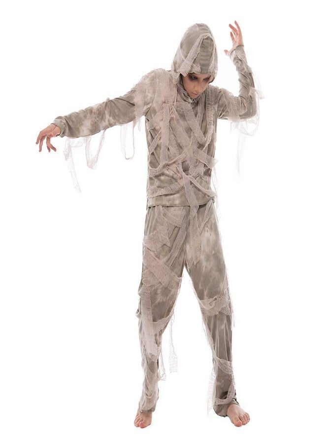 EraSpooky Halloween Mummy Costume Child Horror Fancy Dress Kids Egypt Costume - Image 4