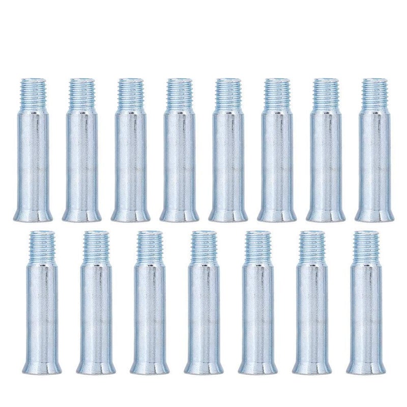 VGEBY 15pcs Inline Skate Axle, Wheel Screw Bolt Fittings Inline Skating Replacement (35mm) Axle Bolts - Image 1