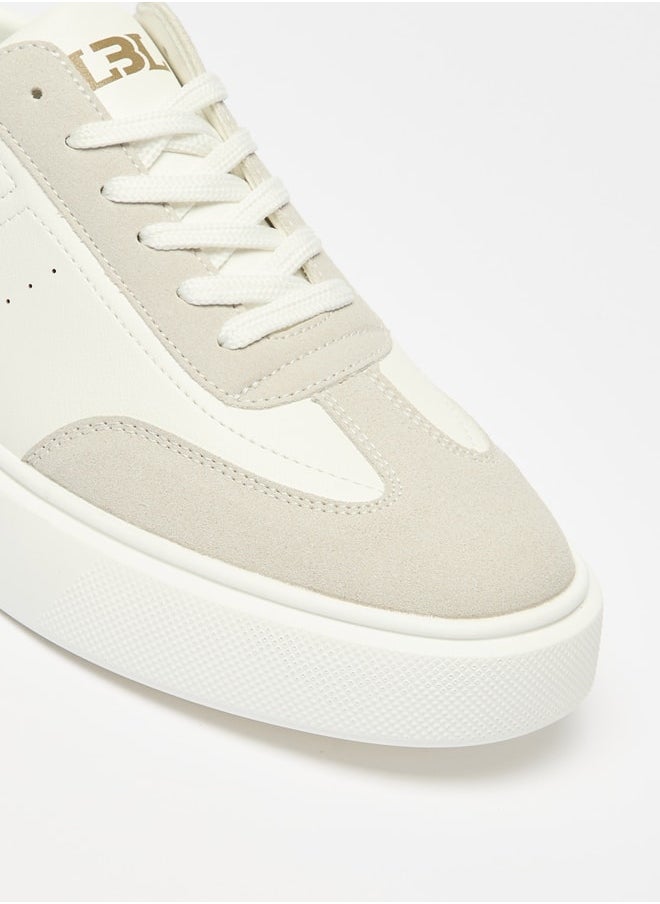 LBL by Shoexpress Men's Colourblock Sneakers with Lace-Up Closure  - Image 5