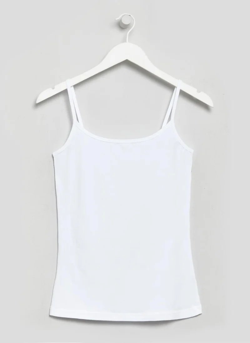 Matalan White Essential Cami Top