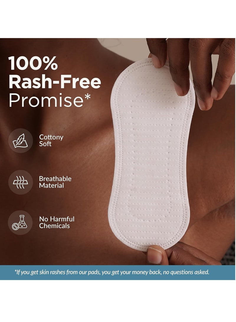 Azah Panty Liners for Women Daily use (Pack of 80) | Cottony Soft Sanitary Pads for Women | Pantyliners Pads Perfect For White Discharge & Light Spotting | Panty Liner Pads Sanitary Napkins - Image 4
