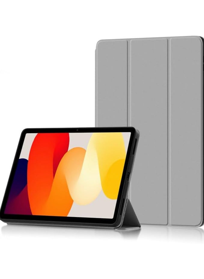 Generic - Redmi Pad SE 11" 2023 case,Leather Shell Shockproof Case for Gray - Image 1