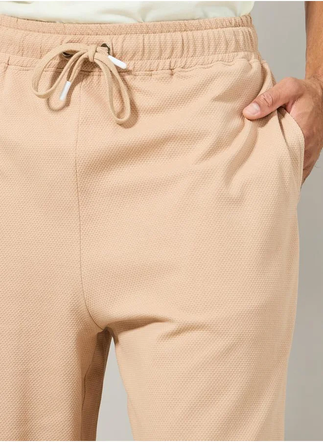 Styli Oversized Waffle Knit Shorts