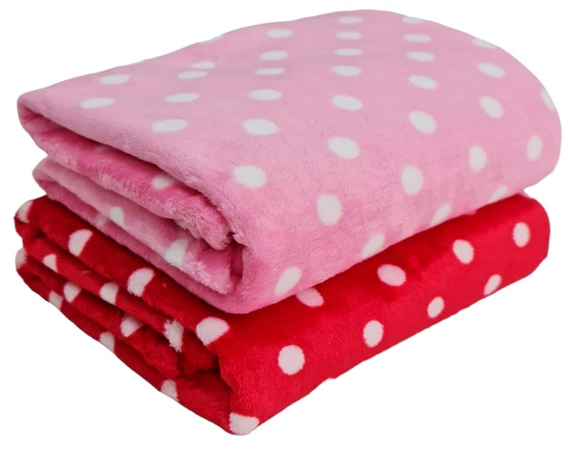 BRANDONN Baby Blankets New Born Combo Pack of Crib Sheet Wrap for Baby Boys and Baby Girls Pack of 2 Pcs - Image 1