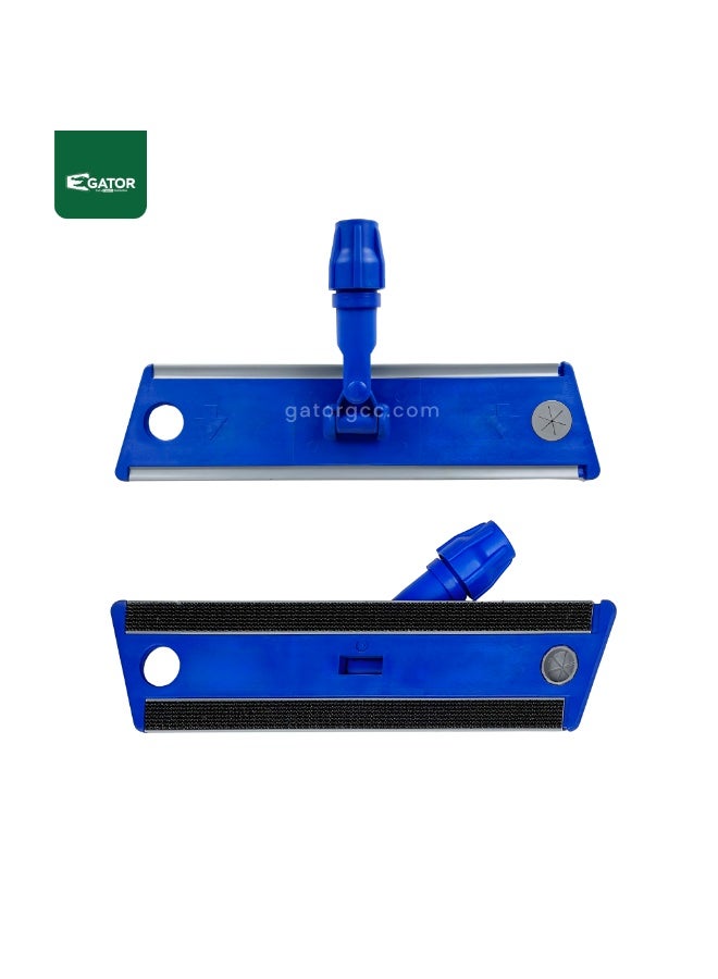 Gator Plastic Mop Holder with Velcro Strips 41cm | Blue