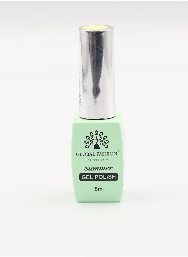 GLOBAL FASHION Gel Polish Summer/Spring 8ml, 10  - Image 3