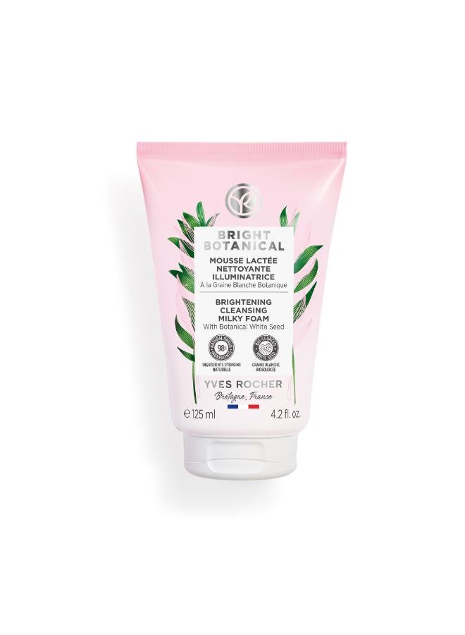 Yves Rocher Brightening Cleansing Milky Foam 125ml - Image 1
