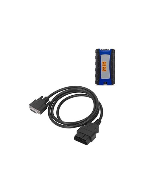 Obd2 Cable 16Pin Automotive Scan Tool For Nexiq Usb Link 2 Obd Cable Adapter Diagnostic Extender Cord 493113 Stable Connection Plug And Play For Inline 7
