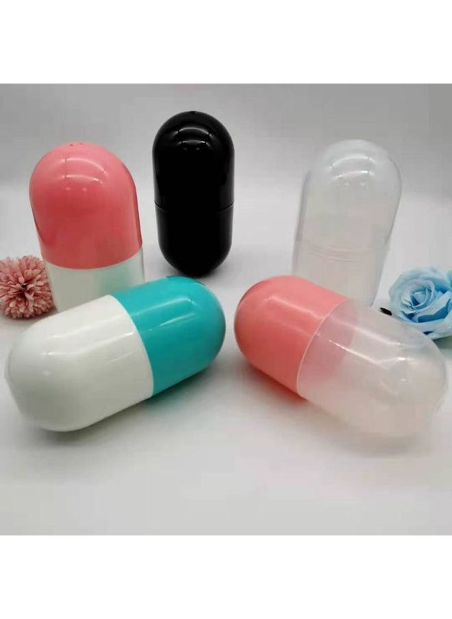 Generic - 9 * 18cm Egg Shell Capsule Twisted Eggshell Balls Box Plastic Pill Shell Time Capsule Background Wall Decoration Blind Box-Specifications:9 * 18cm White - Image 1