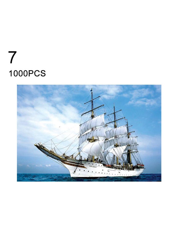 طقم ألعاب تركيب الصور المقطعة من 1000 قطعة