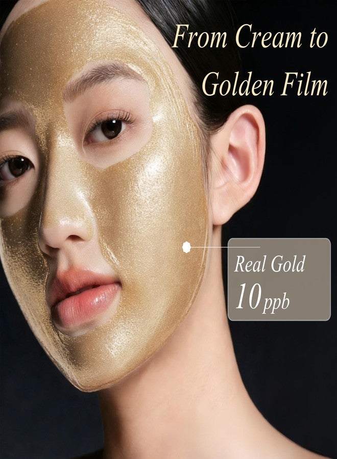 LEFILLEO Gold 5D Wrapping Mask 65g / 2.29 oz. | Hydration & Glow Care | Peel Off Mask | 24K Gold & Propolis & Collagen | Korean Skincare - Image 4