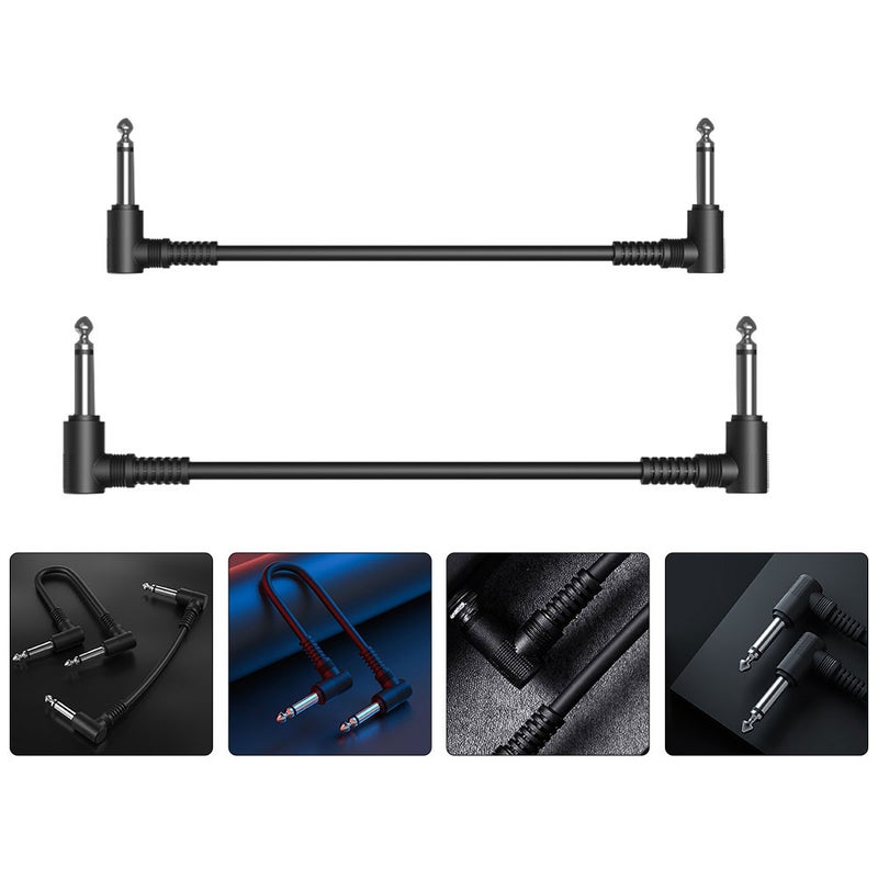 4 Pcs Professional Guitar Effector Cables Electric Guitar Cables Effector Accessories - Image 2