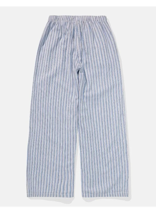 American Eagle AE Linen-Blend Pull-On Pant