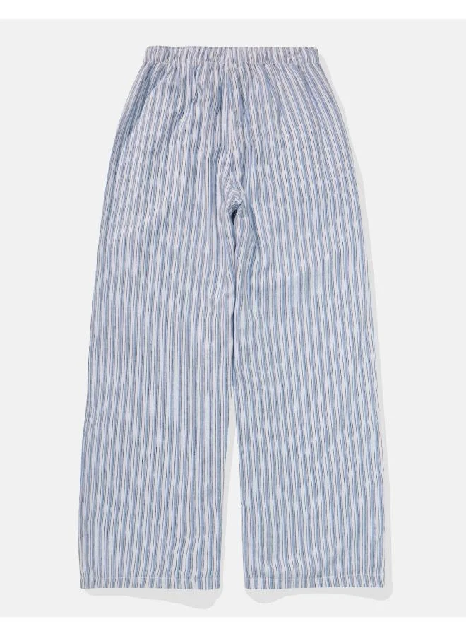 American Eagle AE Linen-Blend Pull-On Pant