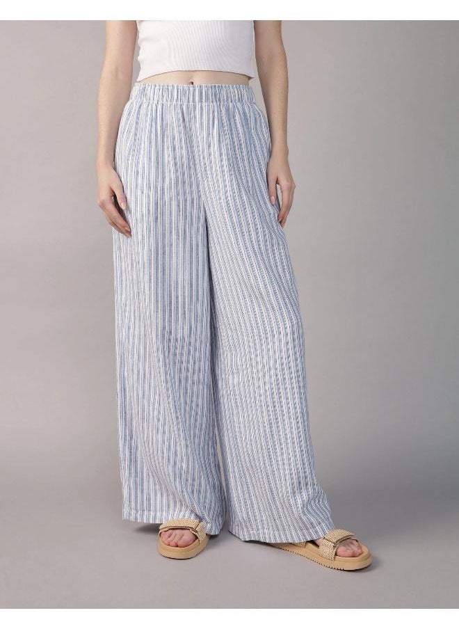 American Eagle AE Linen-Blend Pull-On Pant  - Image 1