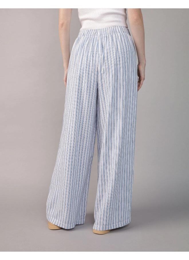 American Eagle AE Linen-Blend Pull-On Pant  - Image 2