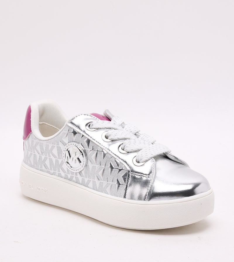 Michael Kors Youth Jordana Audrey Lace Up Low Top Sneakers - Image 1