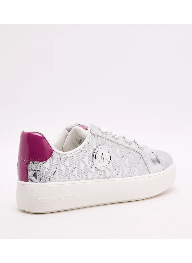 مايكل كورس Youth Jordana Audrey Lace Up Low Top Sneakers