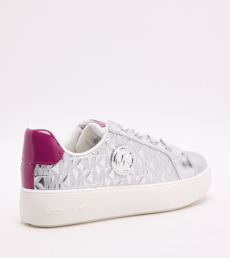 Michael Kors Youth Jordana Audrey Lace Up Low Top Sneakers - Image 2