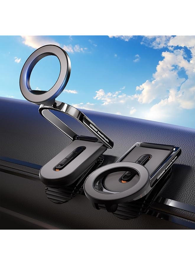 KASTWAVE For Magsafe Car Mount, Magnetic Car Phone Holder, 360° Rotation Strong Magnet Car Phone Mount Dash Cell Phone Holders For Your Car, Car Accessories For Iphone 16/15/14/13 For Magsafe Cases - Image 1