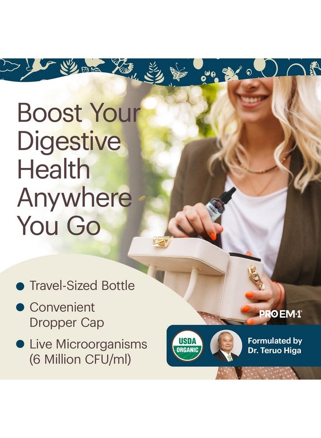 TeraGanix Organic Liquid Probiotic, Gut Health Supplement, Dr. Formulated for Adults & Kids, Improves Immune Function, Digestion & Nutrient Absorption, 6 Mil CFU/ml (4 fl oz) - Image 2