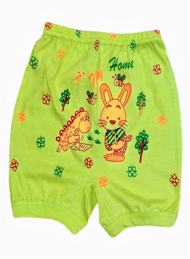 AADI ZINESVAR Baby Cotton Bloomers, Cartoon Print Design, Multicolor Pack of 12, Unisex (in, Age, 0 Months, 6 Months, Regular, 12, Multicolour) - Image 3