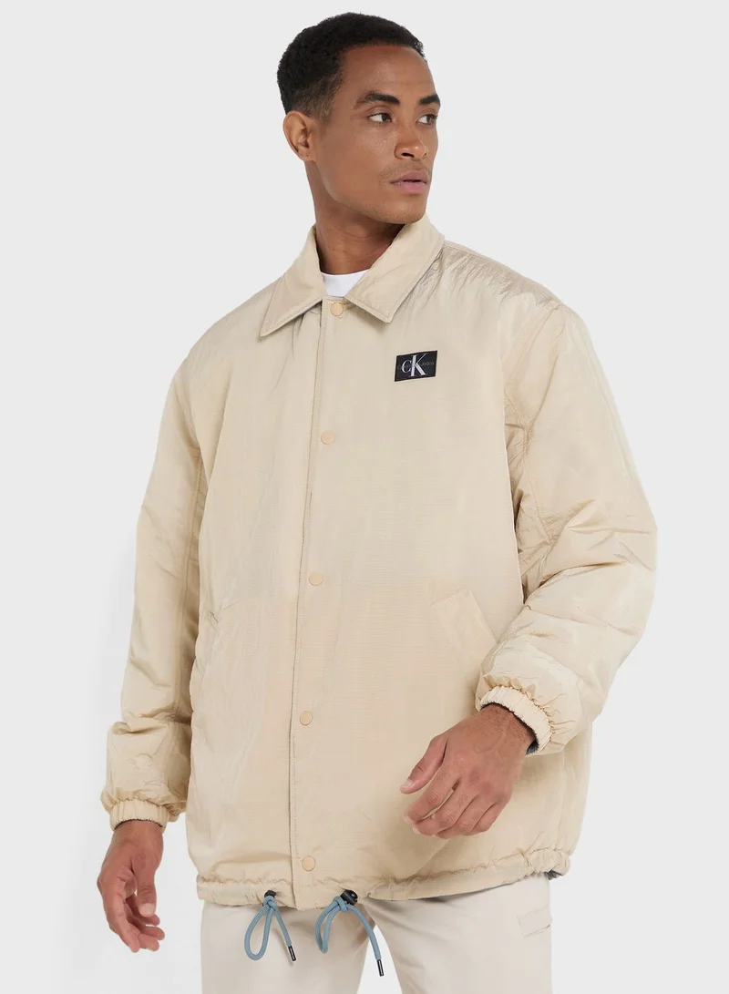 Calvin Klein Jeans Monogram Reversible Jacket