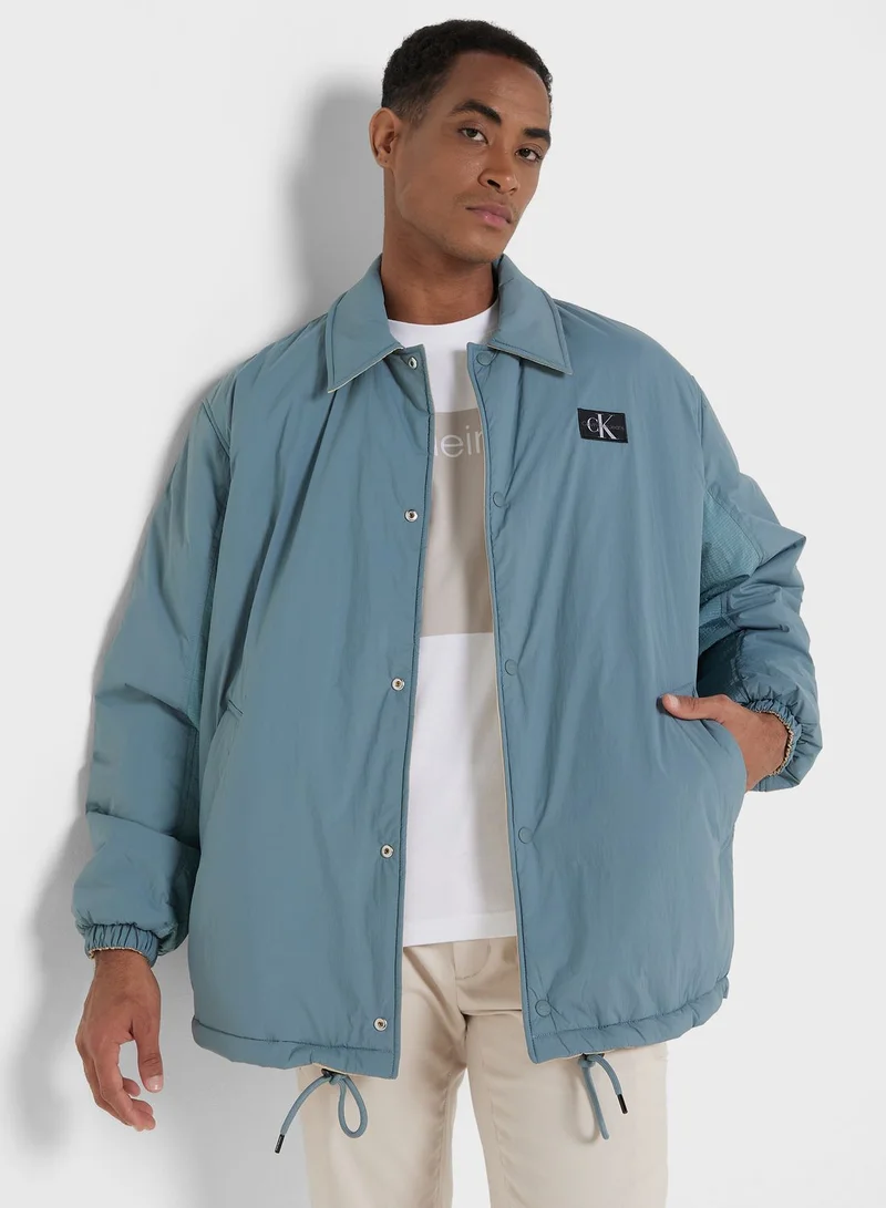 Calvin Klein Jeans Monogram Reversible Jacket