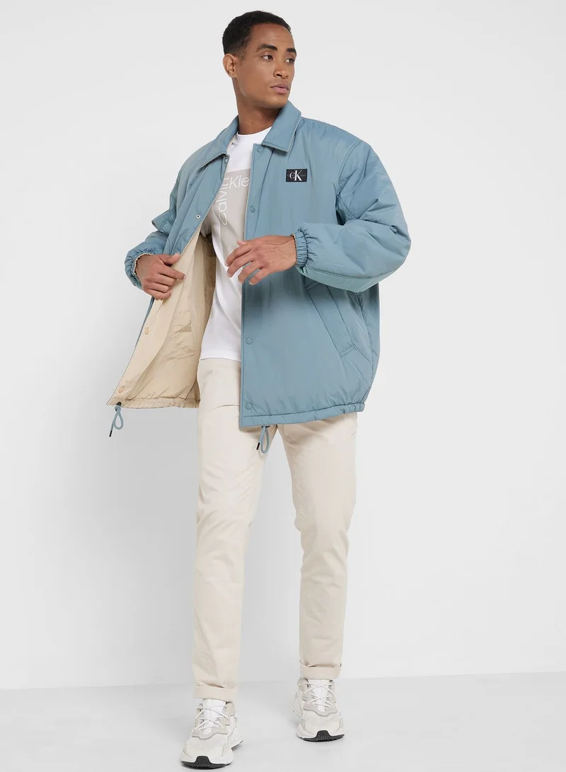 Calvin Klein Jeans Monogram Reversible Jacket