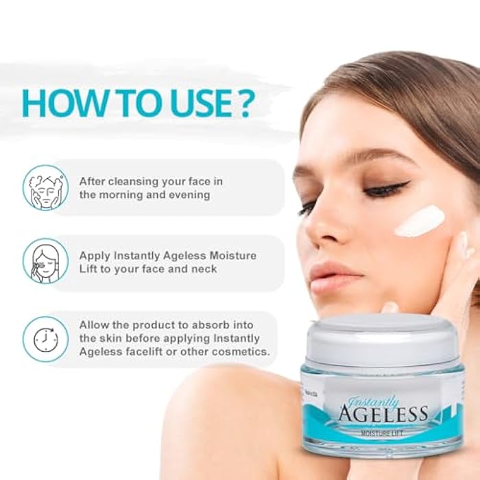 Instantly Ageless Moisture Lift - Argireline Peptide Skin Care Face Moisturizer - Enhance Your Beauty With Firming Daily Moisturizer & Wrinkle Cream - Age Defying Gifts for Women - 1.7 Oz - Image 5