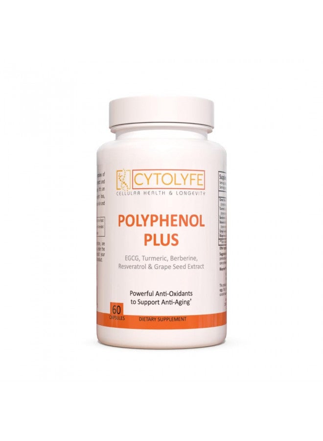 CYTOLYFE Polyphenol Plus - Unique Synertistic blend of Polyphenols - 60 Capsules - Image 1