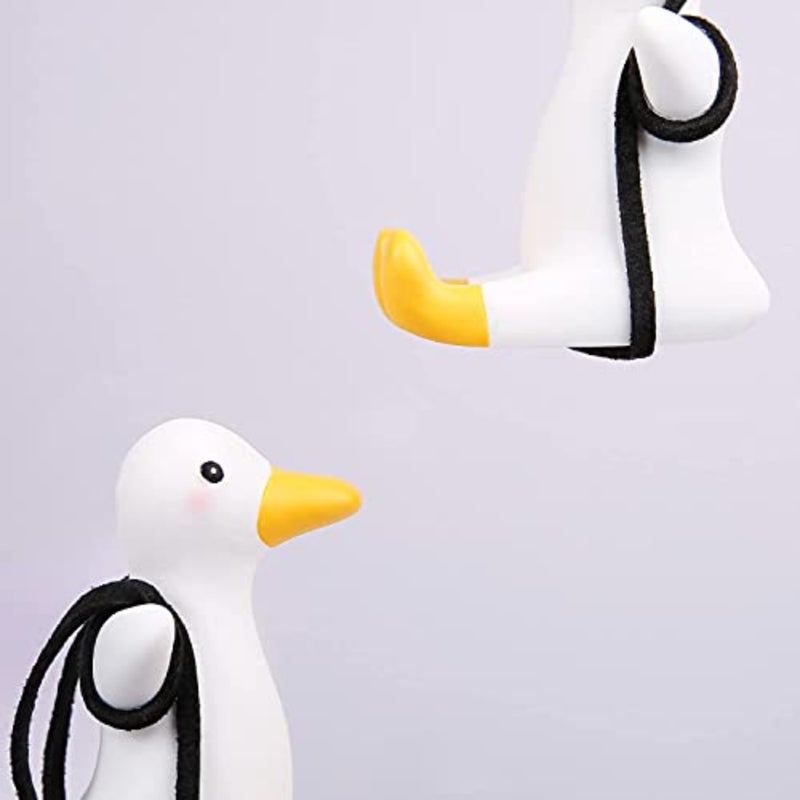 Cute Swinging Car Rear View Mirror Hanging Accessories Funny Car Interior Decor Gifts for Women Men - Image 5