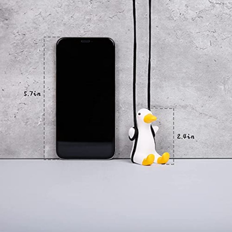 Cute Swinging Car Rear View Mirror Hanging Accessories Funny Car Interior Decor Gifts for Women Men - Image 3