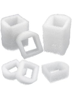 Adasea 30 Pieces Pet Fountain Filter Foam Replacement Filter Foam PreFilter Drinking Water Sponge Filter Compatible With Drinkwell Ceramic And 360 Stainless Steel Pet Dog Cat Fountains  - Image 1