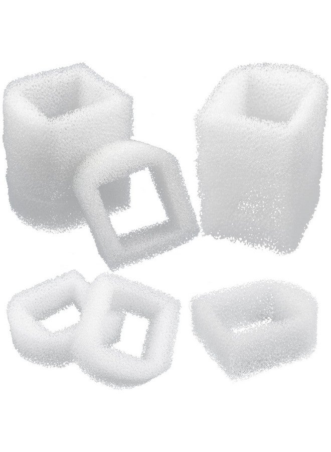 Adasea 30 Pieces Pet Fountain Filter Foam Replacement Filter Foam PreFilter Drinking Water Sponge Filter Compatible With Drinkwell Ceramic And 360 Stainless Steel Pet Dog Cat Fountains - Image 1