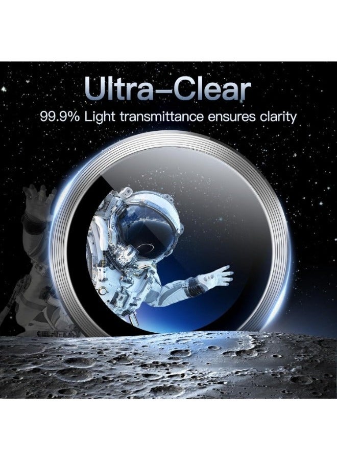 wexon Camera Lens Protector for Samsung Galaxy S24  (Gray), 9H Tempered Glass Single Ring Cover, Easy to Install, Clear HD, 1 Set (Grey)  - Image 3