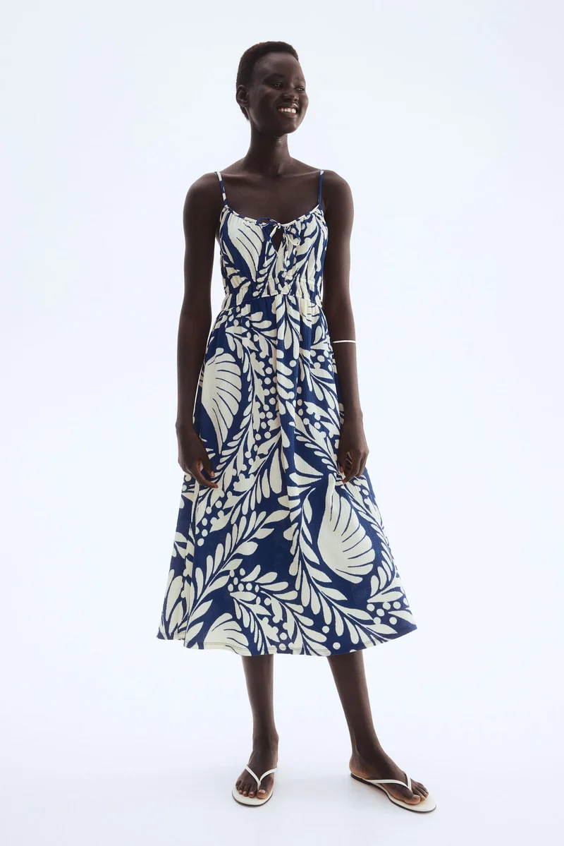 H&M Crinkled jersey dress