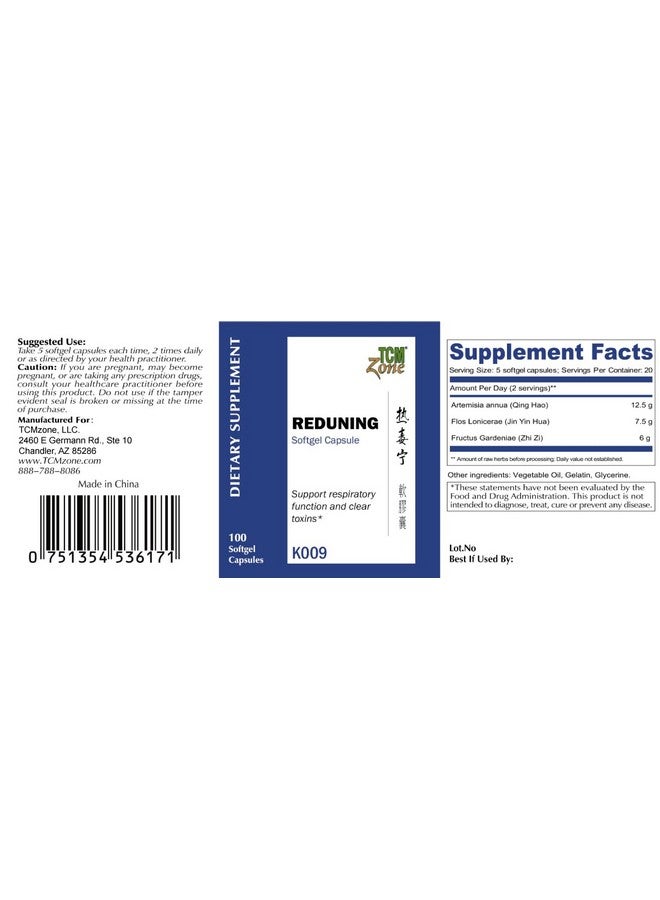 TCM ZONE Respiratory Formula K009 - Image 2