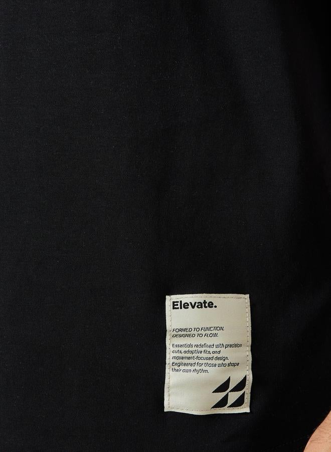 Styli Men Boxy Heavy Jersey Stretch Interlock T-Shirt - Image 3