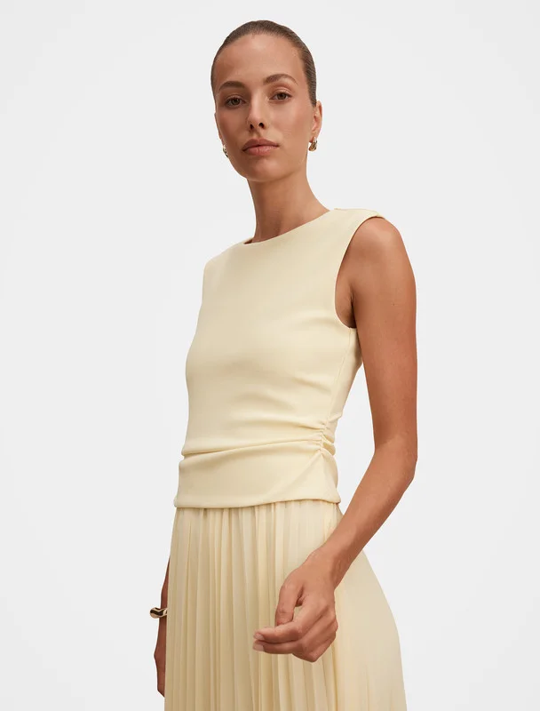 Forever New  Emilia 2 in 1 Pleated Midi for Women | Best Price UAE