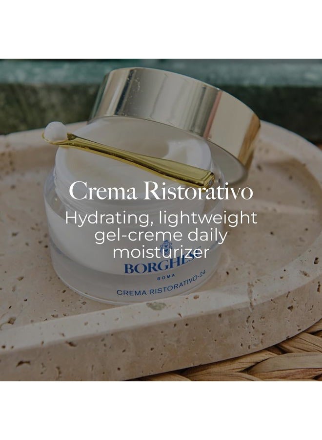 Borghese Crema Ristoravito – 24 Continuous Hydration Moisturizer - Hydrating Daily Face Moisturizer - For All Skin Type - 1.0 FL Oz - Image 2