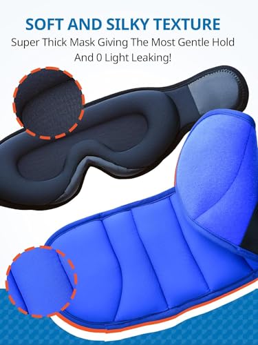SARISUN Travel Pillows for Airplanes, Airplane Pillow with Brown-Red Sleep Eye Mask, 360° Neck Support Headrest, Portable Airplane Travel Essentials, Adjustable Airplane Head Strap, Stop Bobblehead - Image 4