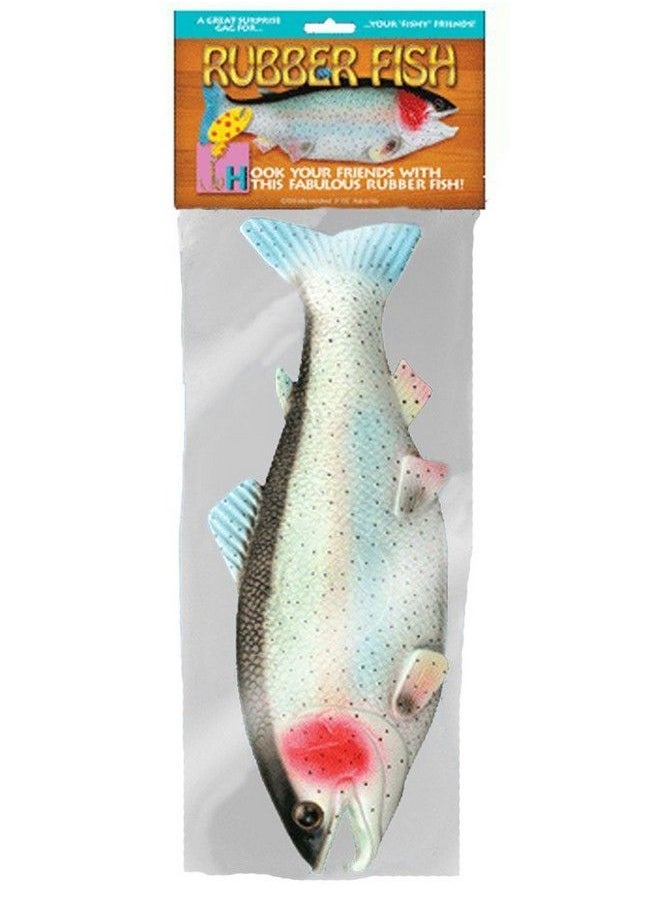 Loftus International - 2 Realistic Jumbo Size Fake 13 Inch Rubber Trout Fish - Image 1
