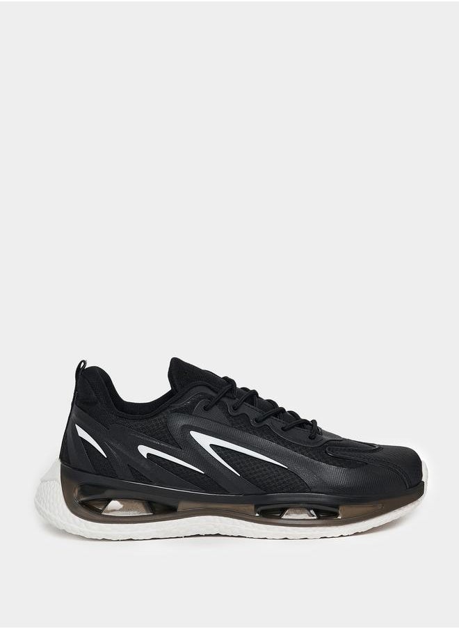 Styli Shock Absorbent Sole Graphic Sneakers  - Image 1