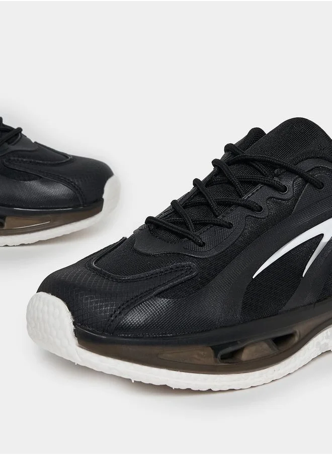 Styli Shock Absorbent Sole Graphic Sneakers