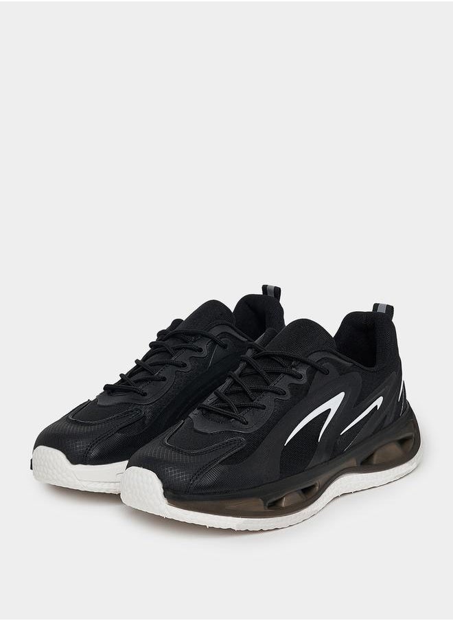 Styli Shock Absorbent Sole Graphic Sneakers  - Image 2