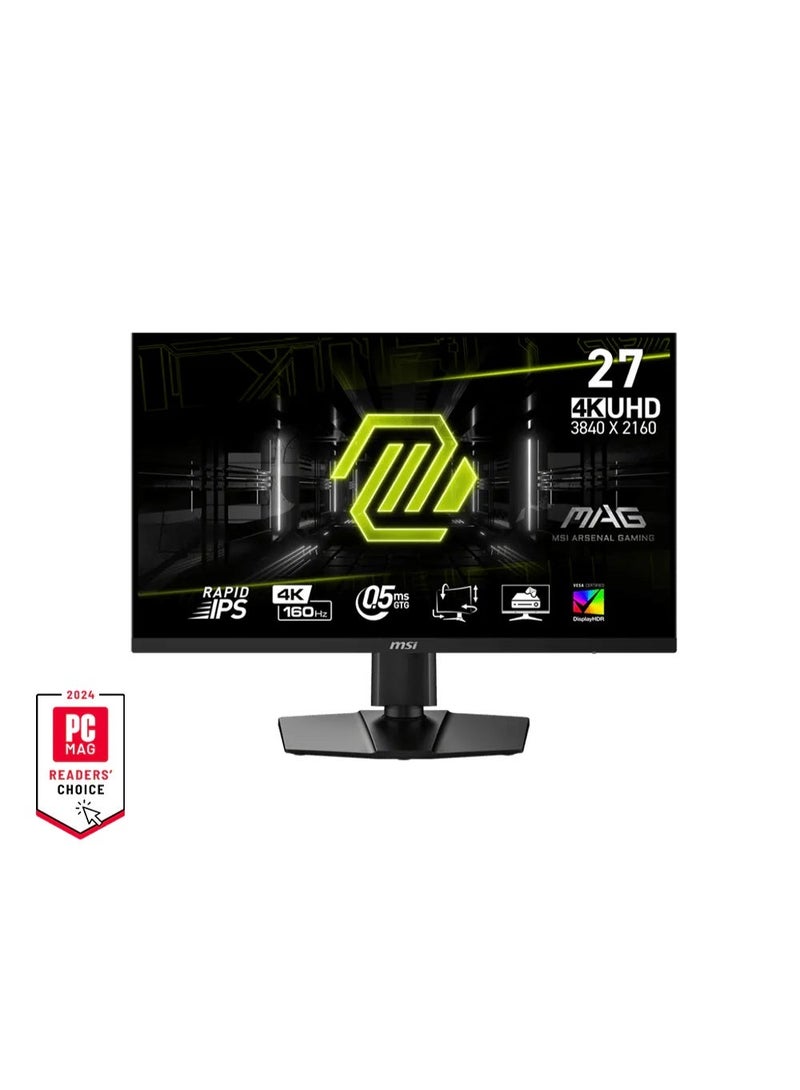 MSI MAG 274UPF E2 27" Inch Rapid IPS 3840x2160 (UHD) 160Hz 0.5ms Gaming Monitor black - Image 1